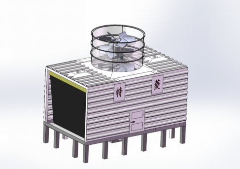 超低噪聲冷卻塔圖片